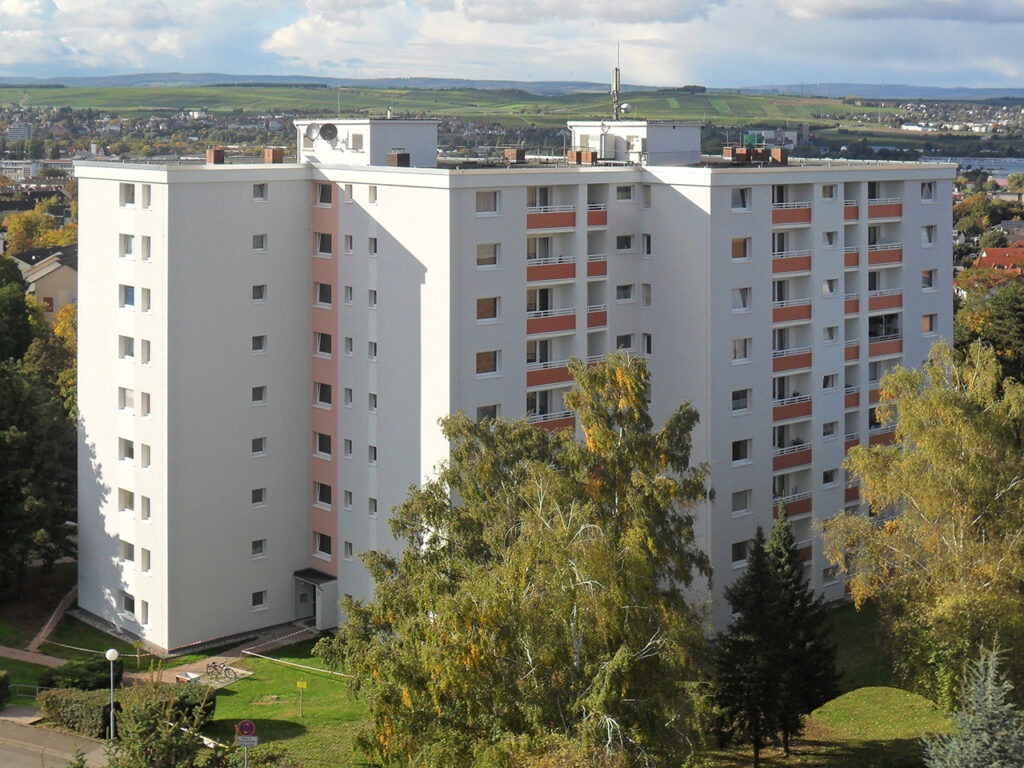 Hochhaus-Siedlung in Bad Kreuznach